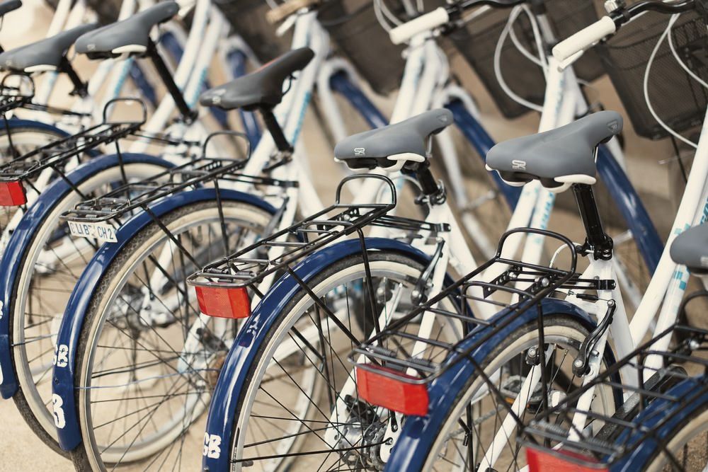 Bicycles, the way to get around Gili Trawangan