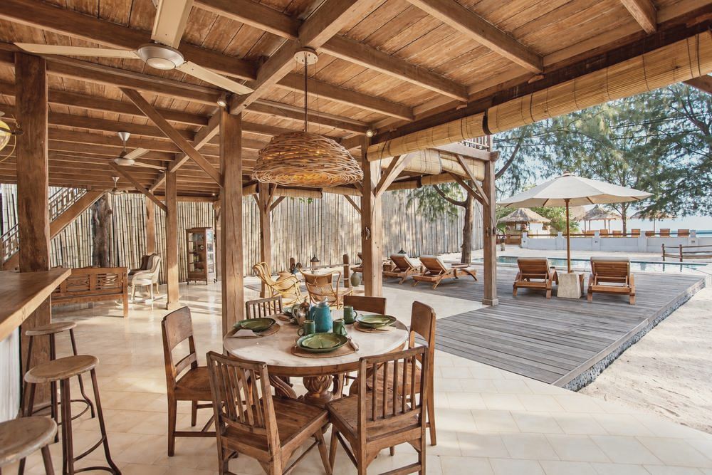 Villa 1, living area 4, The Gili Beach Resort, Gili Trawangan