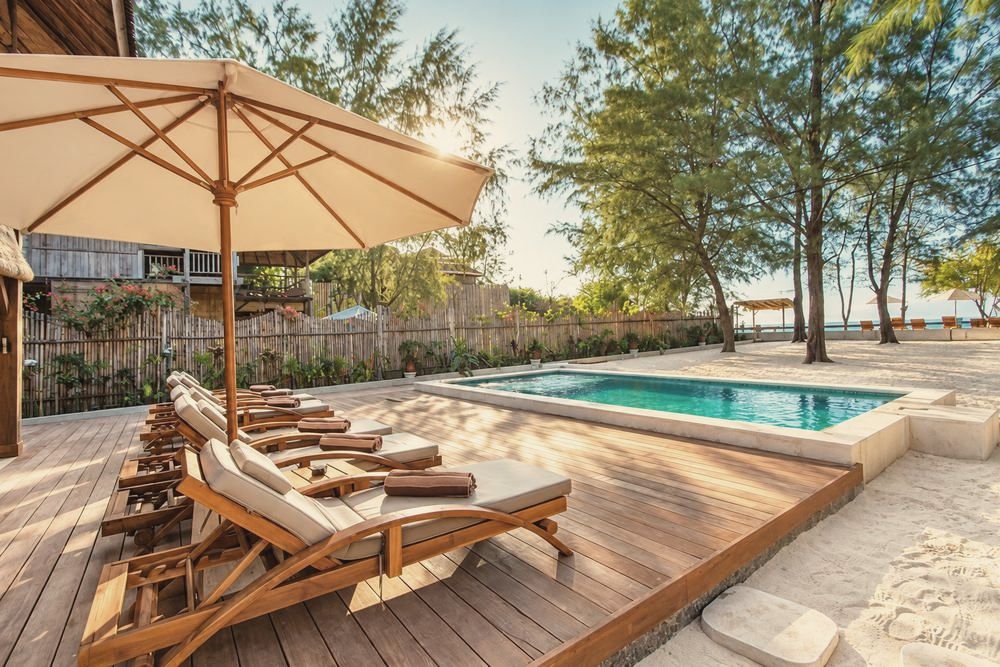 Villa 2, plage 3, The Gili Beach Resort, Gili Trawangan