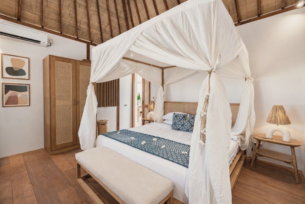 Villa 3, bedroom 1, The Gili Beach Resort, Gili Trawangan
