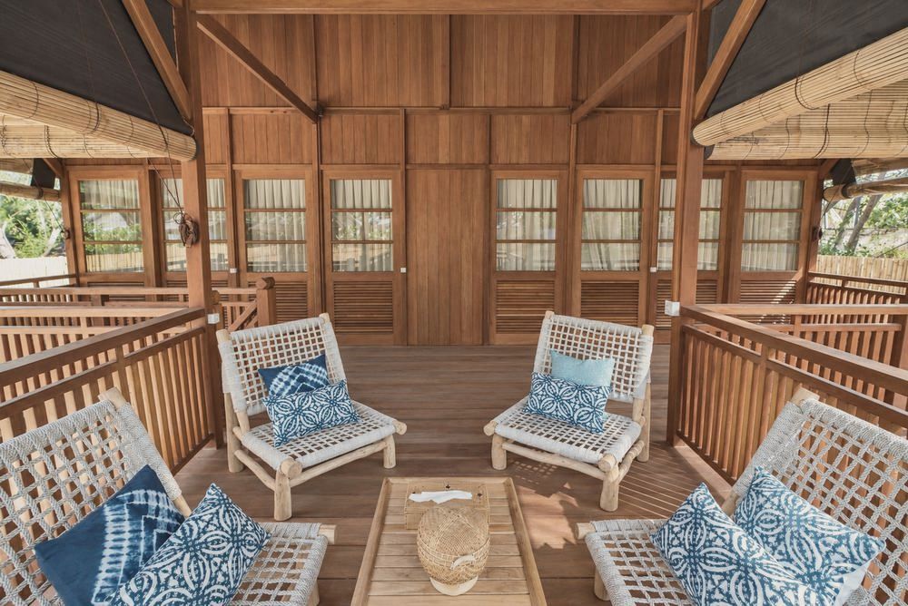 Villa 3, living area 3, The Gili Beach Resort, Gili Trawangan